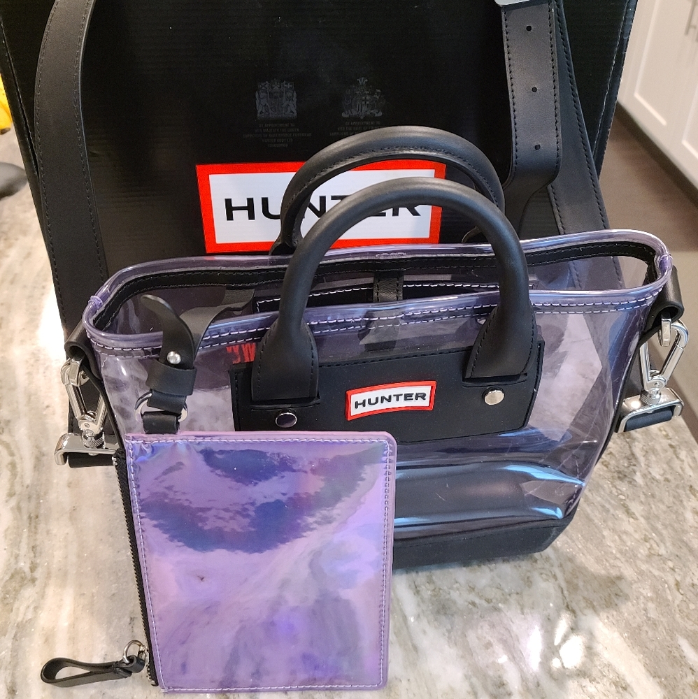 Hunter Boots Original Midi Clear Tote Bag